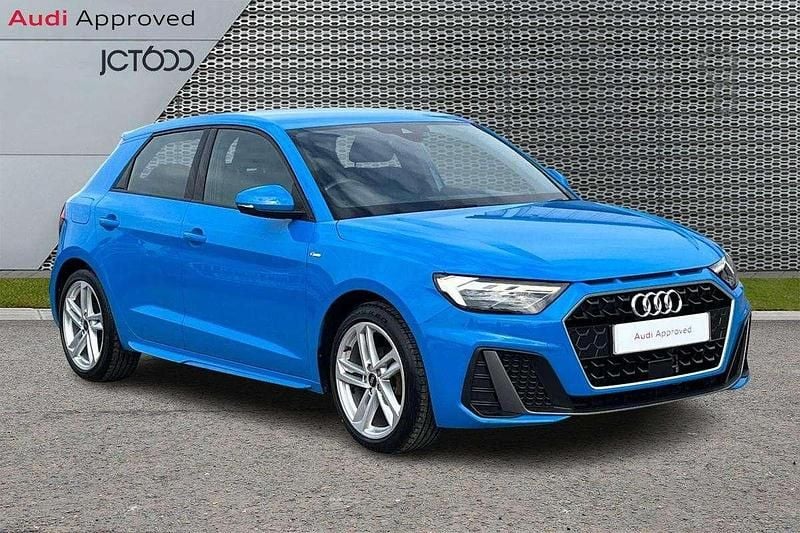 Blue Used 2022 Audi A1 S-Line Hatchback | £17,561 (Fair price) - Image 1/4