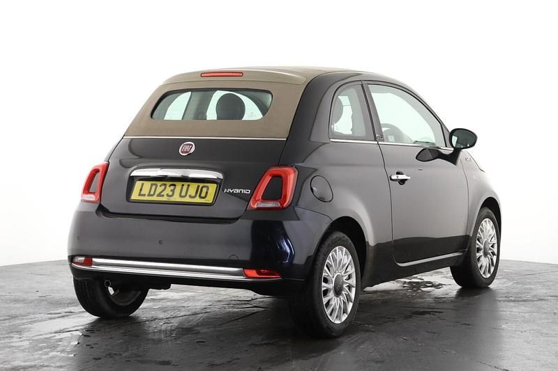 Used Fiat 500 Dolcevita 70 HP (51 kW) 2023 Black Cabriolet