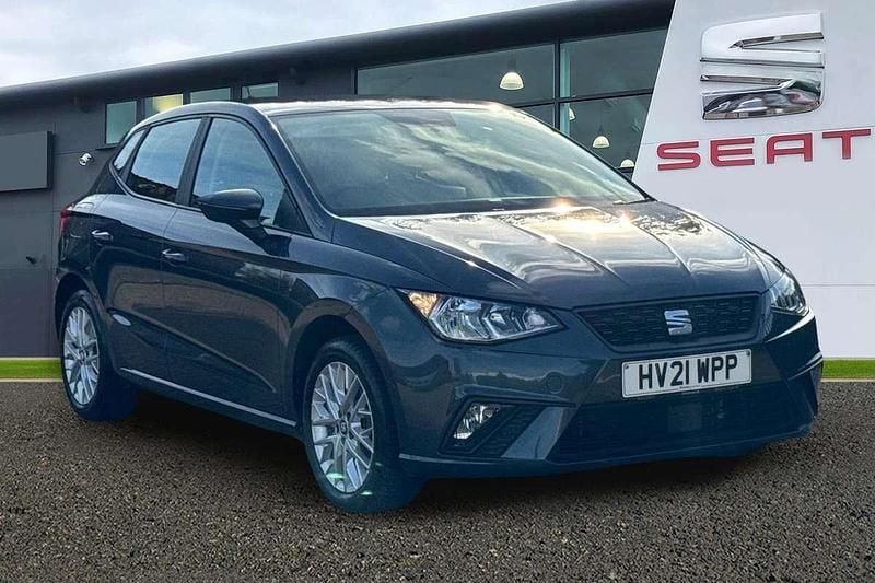 Grey Used 2021 Seat Ibiza SE Hatchback | £10,399 (Good price) - Image 1/4