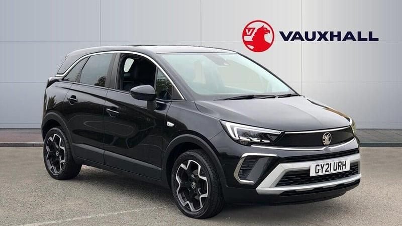 Black Used 2021 Vauxhall Crossland Elite SUV | £10,571 (Fair price) - Image 1/3