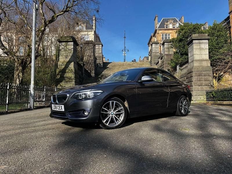 Used BMW 220 Sport Line 2018 Grey Coupe