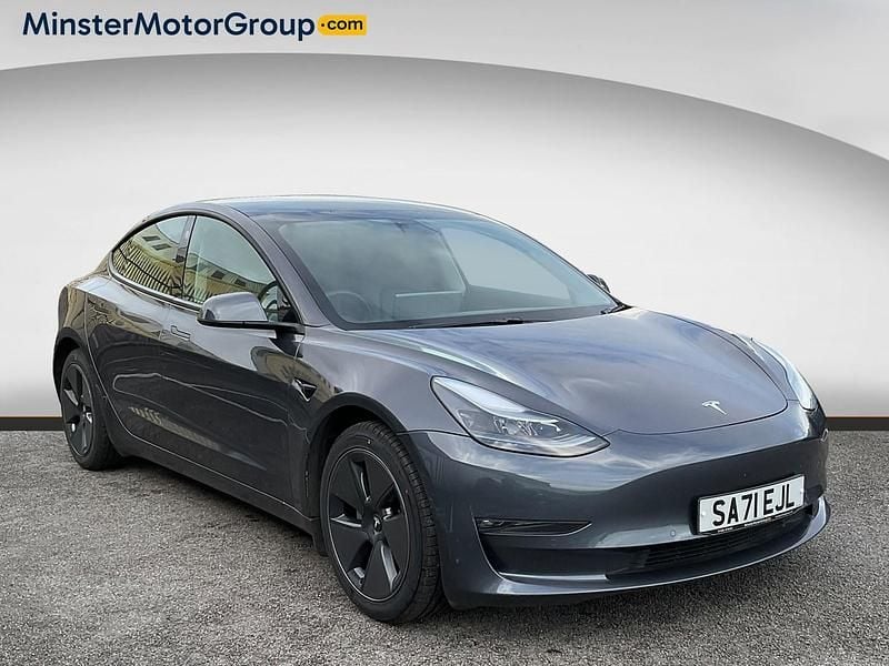 Grey Used 2021 Tesla Model 3 Long Range AWD Sedan | £16,490 (Fair price) - Image 1/4