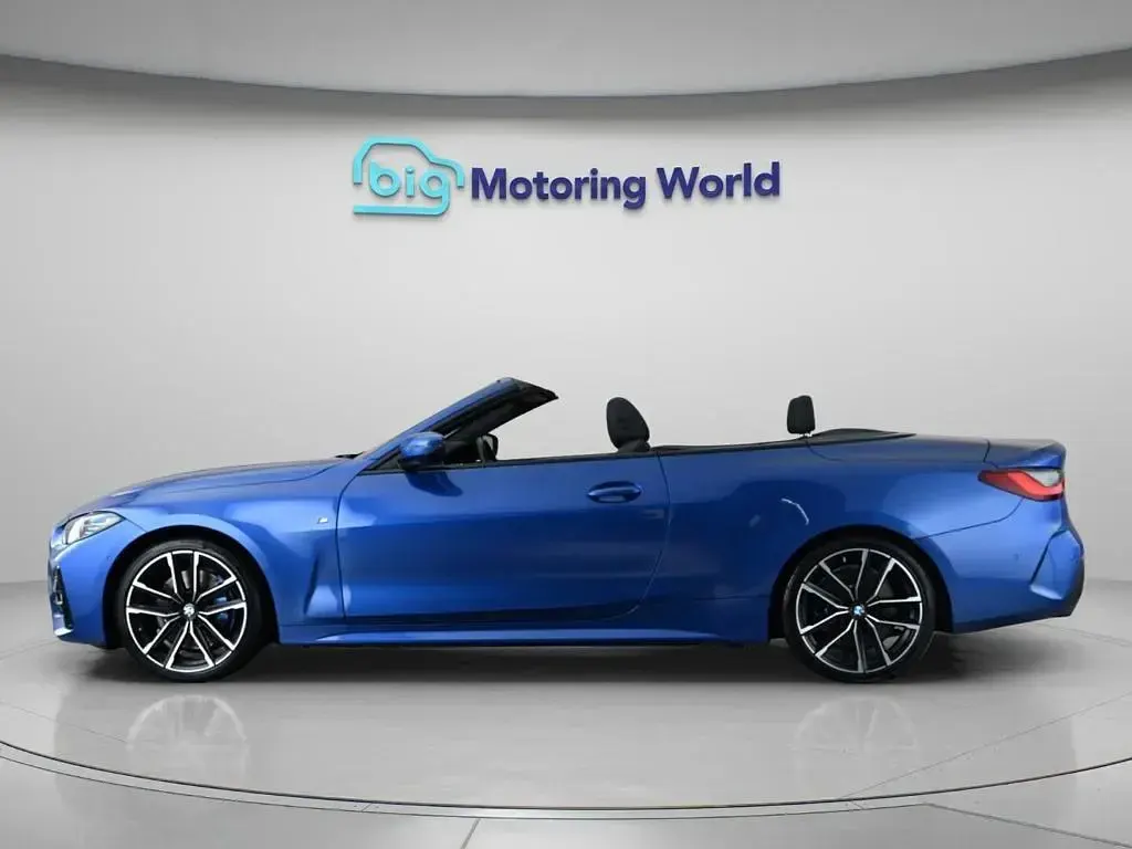 Used BMW 430 Cabriolet M Sport 245 HP (180 kW) 2022 Blue Cabriolet