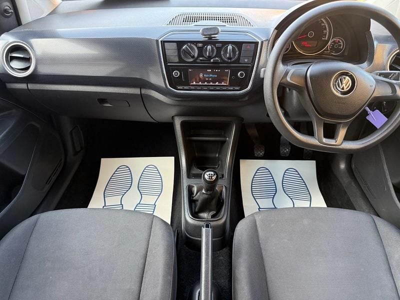 Used VW up! move up! 60 HP (44 kW) 2017 Blue Hatchback