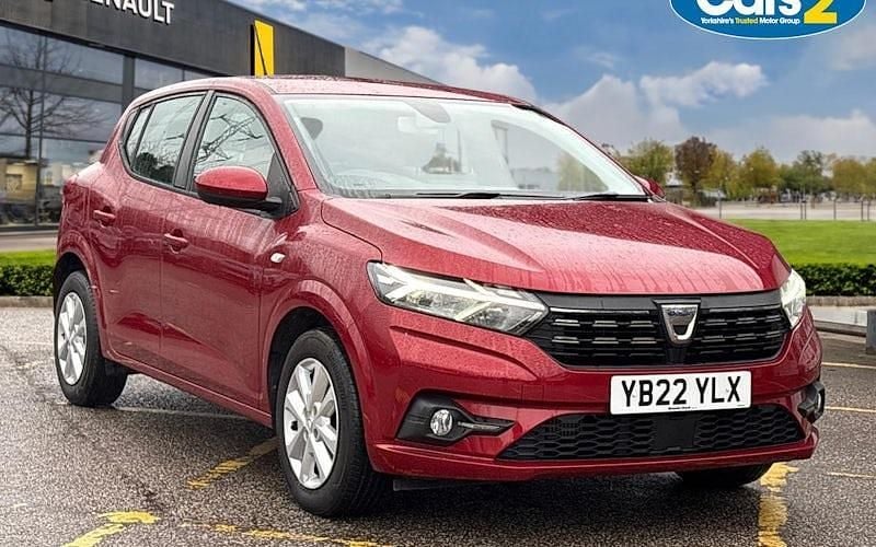 Used Dacia Sandero Comfort 91 HP (66 kW) 2022 Red Hatchback