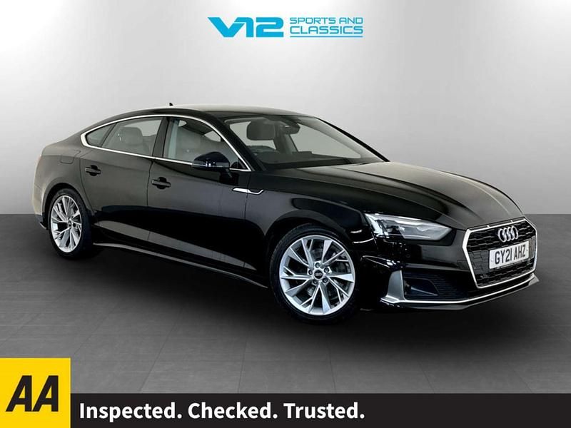 Black Used 2021 Audi A5 Sport Hatchback | £20,795 (Super price) - Image 1/2