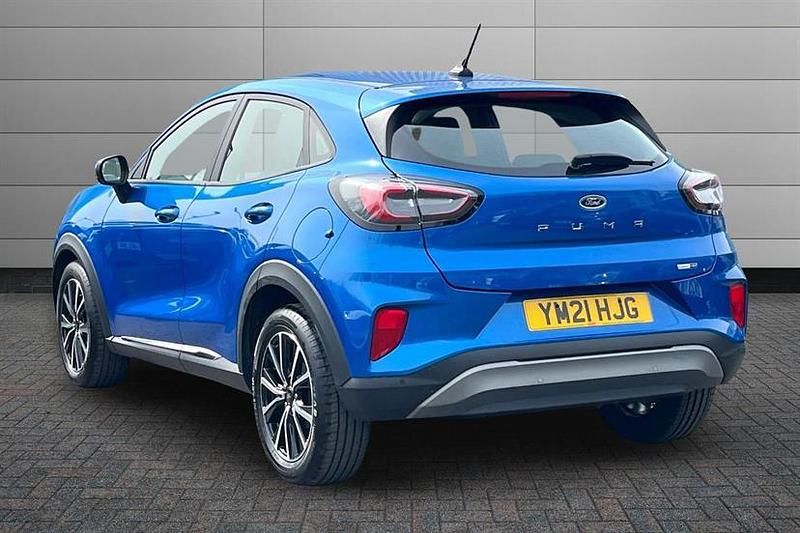Begagnad Ford Puma Titanium 125 HK (91 kW) 2021 Blå SUV