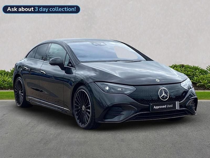 Grey Used 2024 Mercedes EQE350 AMG line Sedan | £53,399 - Image 1/4