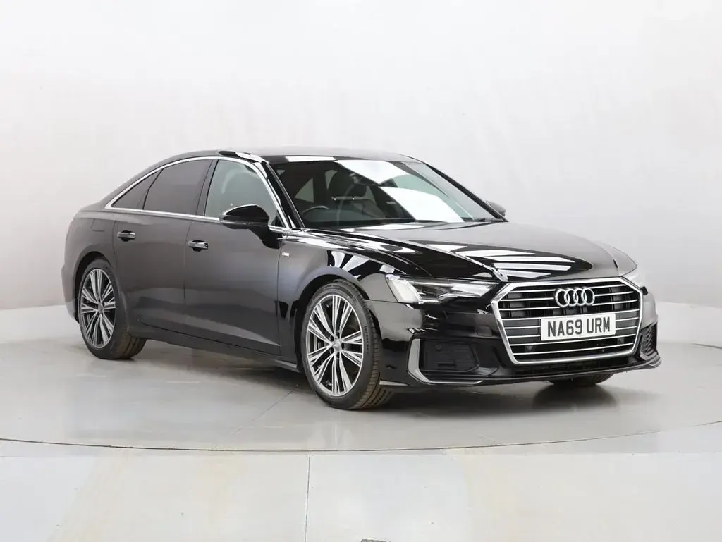 Used Audi A6 S-Line 204 HP (150 kW) 2019 Black Sedan