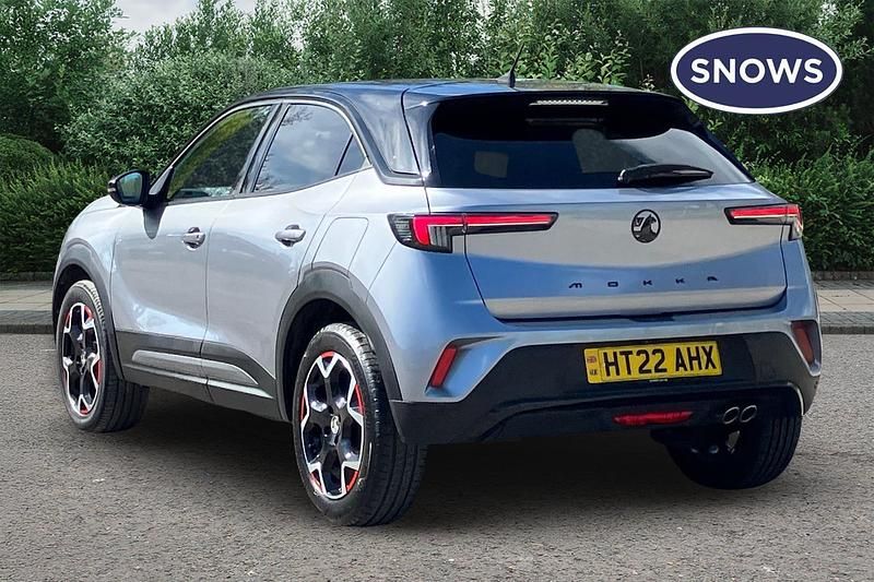 Used Vauxhall Mokka SRi 130 HP (95 kW) 2022 Cosmic grey SUV