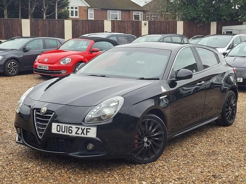 Used Alfa Romeo Giulietta Quadrifoglio Verde 2016 Black Hatchback