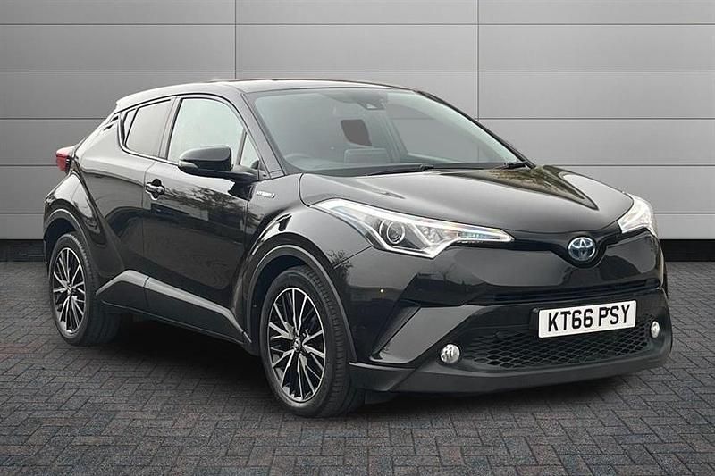 Black Used 2017 Toyota C-HR SUV | £12,499 (A bit pricey) - Image 1/4