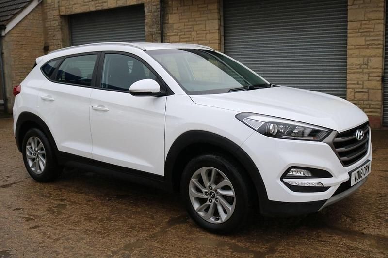 Used Hyundai Tucson SE 2018 White SUV