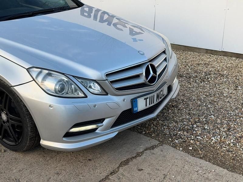 Used Mercedes E220 170 HP (125 kW) 2011 Silver Coupe