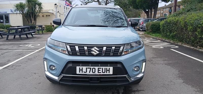 Second-hand Suzuki Vitara SZ-T 129 CP (94 kW) 2020 Albastru SUV