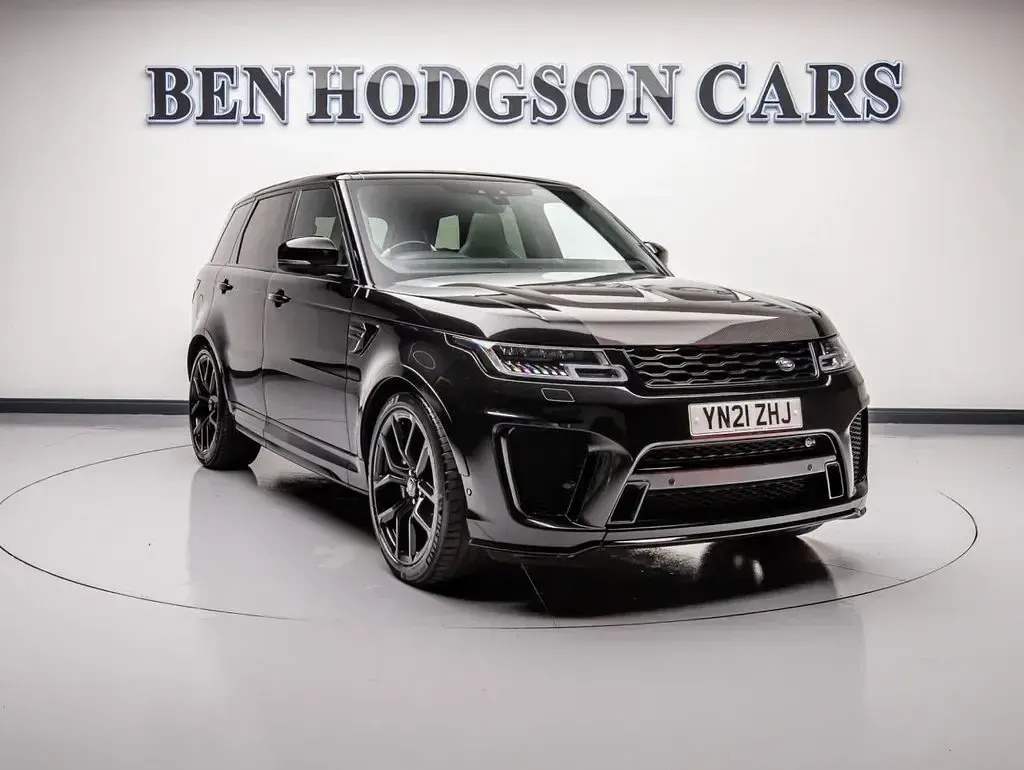 Used Land Rover Range Rover Sport SVR 575 HP (422 kW) 2021 Black SUV