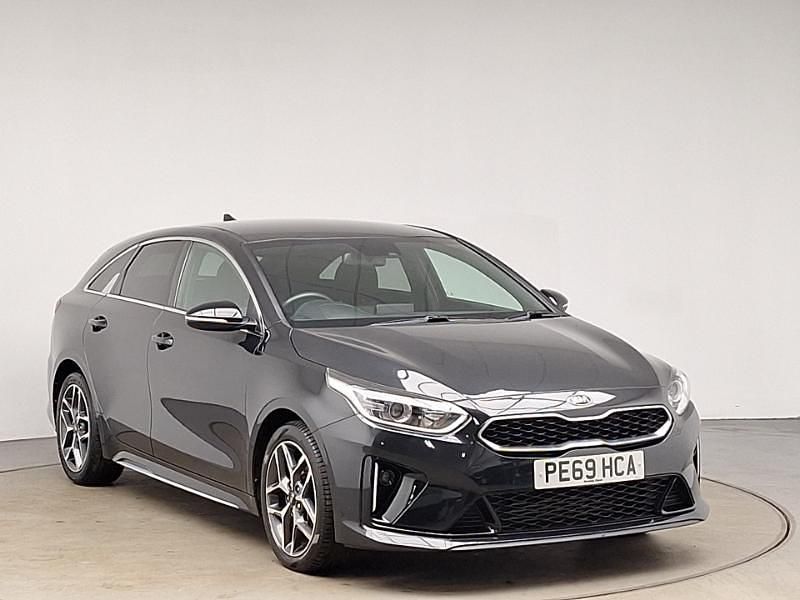 Black Used 2019 Kia ProCeed GT-Line Estate | £13,998 (Fair price) - Image 1/4