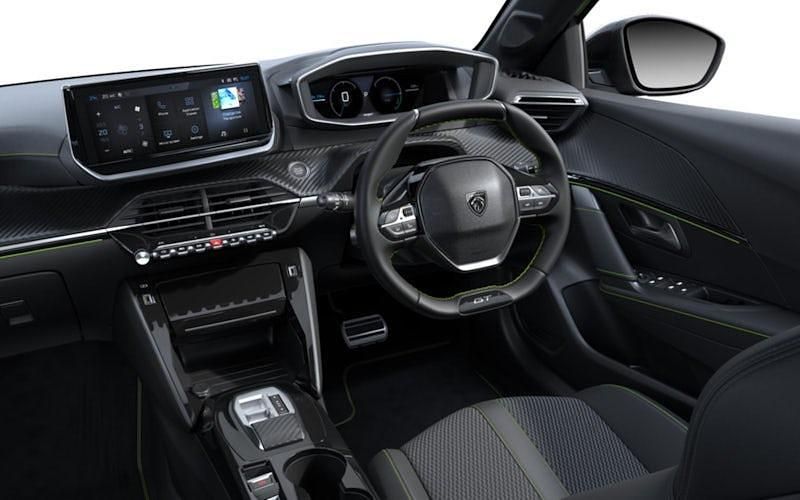 Neu Peugeot e-208 GT 114 kW (156 PS) 2025 Schwarz Kleinwagen