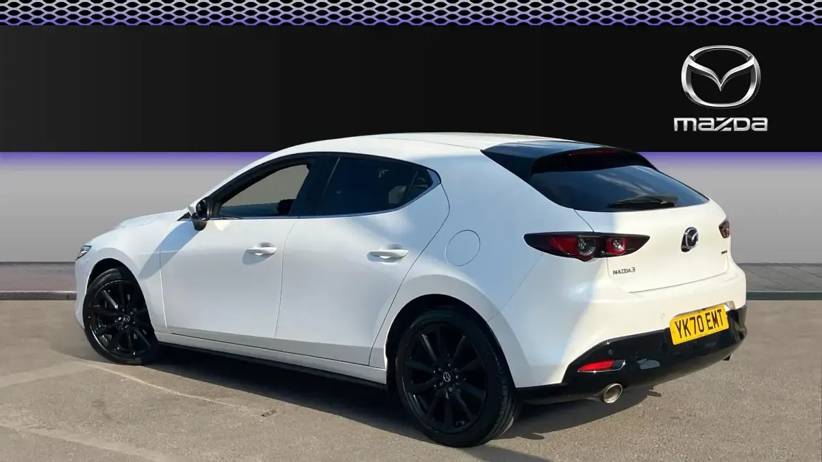Used Mazda 3 Inclusive 180 HP (132 kW) 2020 White Hatchback