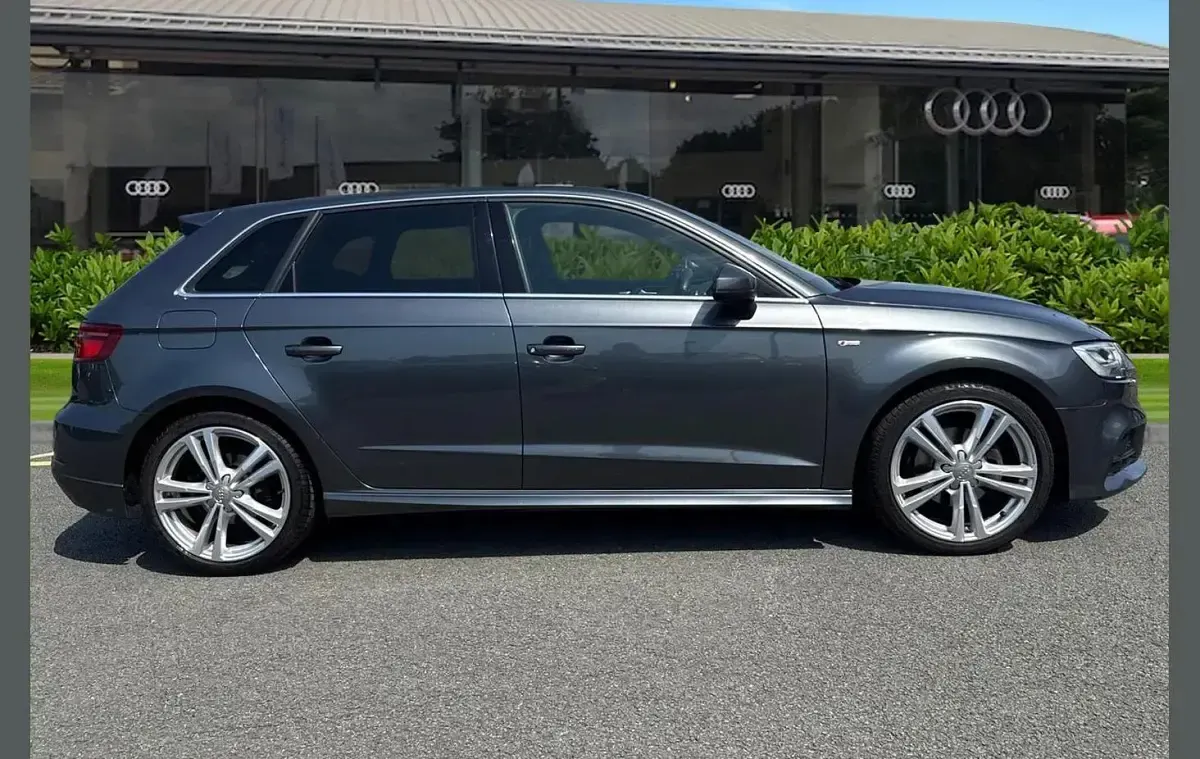 Used Audi A3 S-Line 147 HP (108 kW) 2019 Grey Sedan