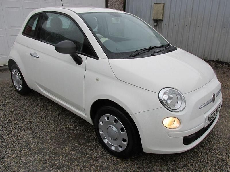 Used Fiat 500 Pop 2015 White Hatchback