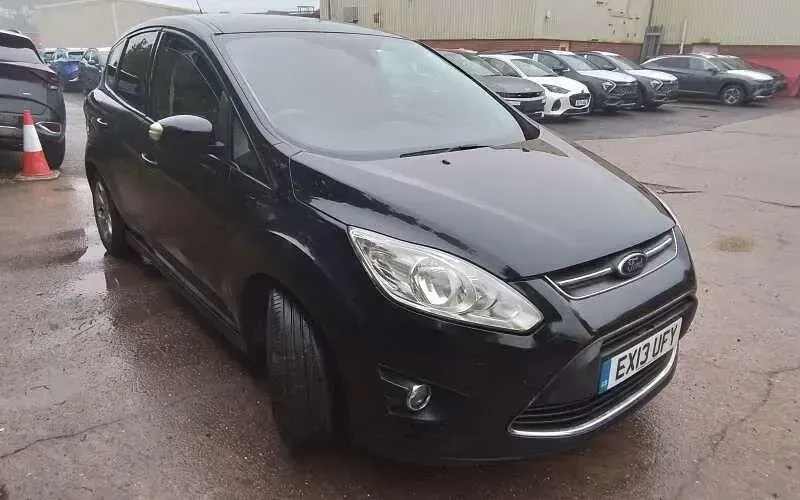 Used Ford C-MAX Zetec 105 HP (77 kW) 2013 Black MPV