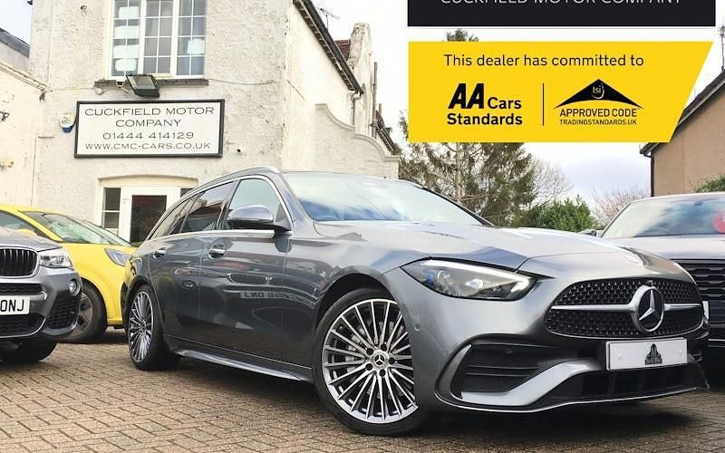 Used 2023 Mercedes C200 AMG Line Premium Estate | £24,990 (Fair price) - Image 1/4