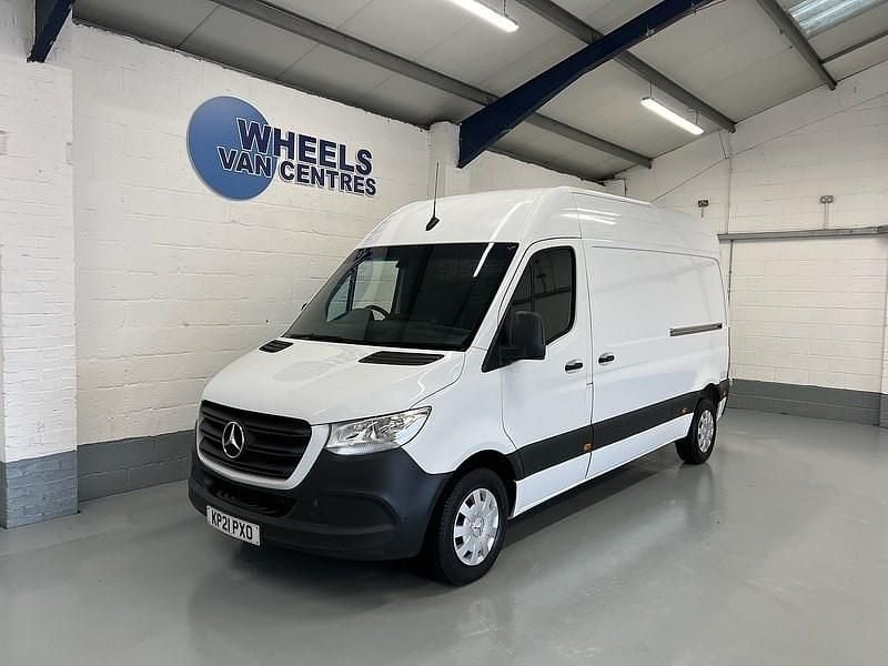 White Used 2021 Mercedes Sprinter Premium Van | £18,990 (Good price) - Image 1/4