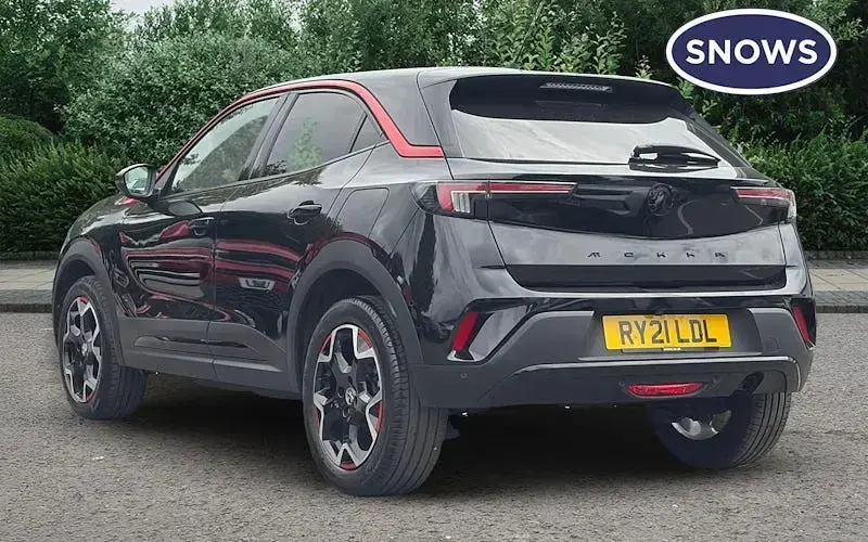 Used Vauxhall Mokka SRi 101 HP (74 kW) 2021 Black SUV