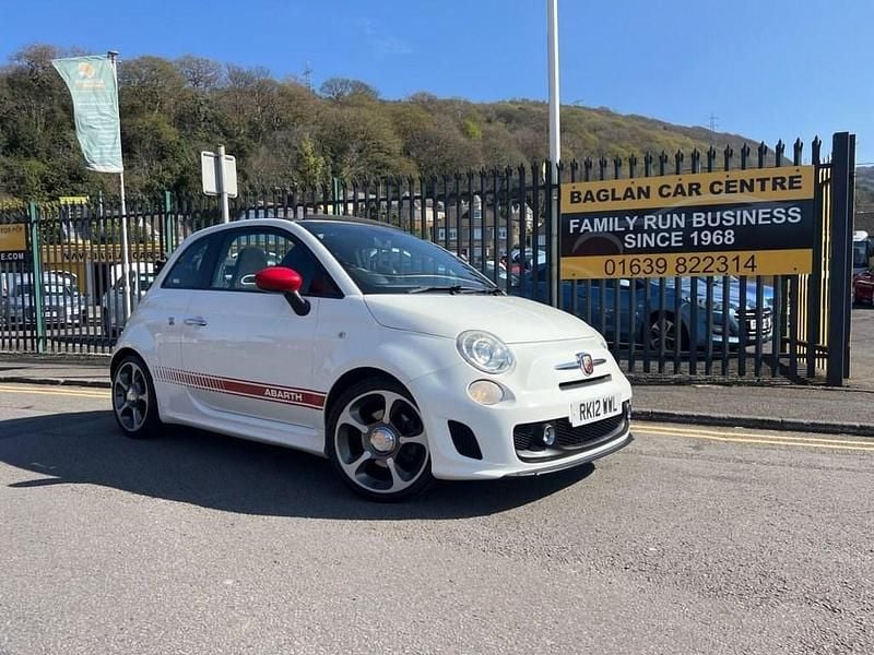 Used Abarth 500C 140 HP (102 kW) 2012 White Cabriolet