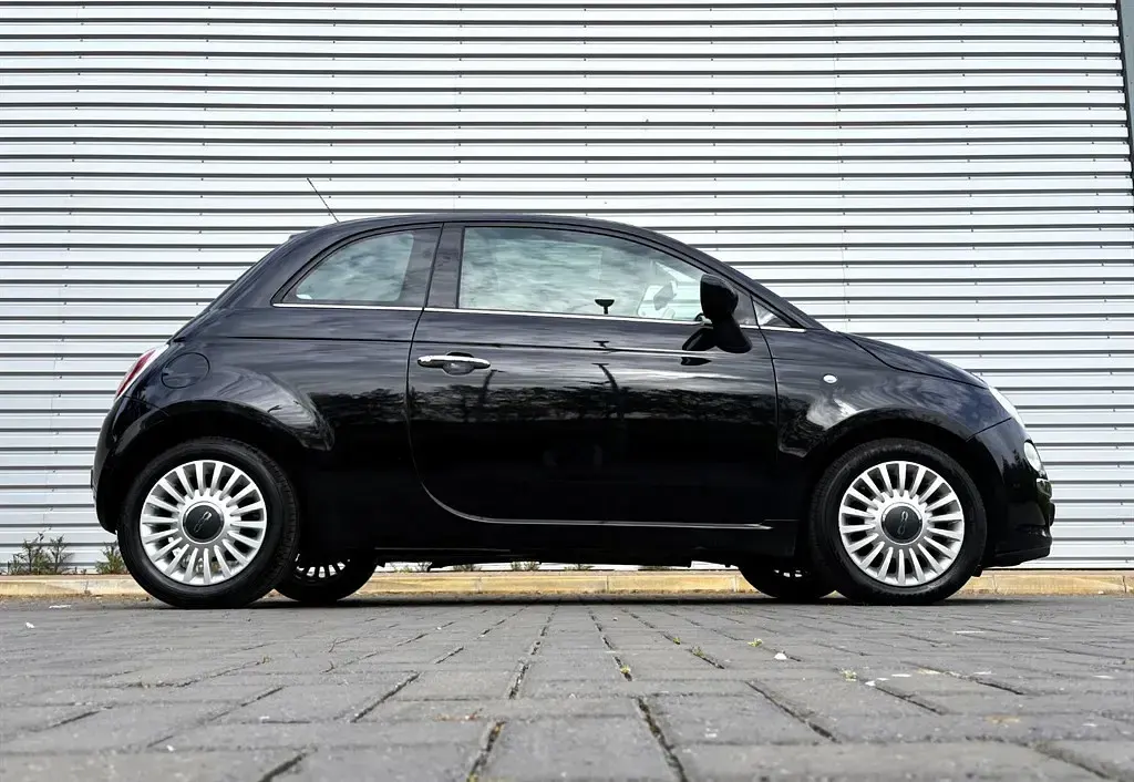 Used Fiat 500 Lounge 85 HP (62 kW) 2011 Black Hatchback