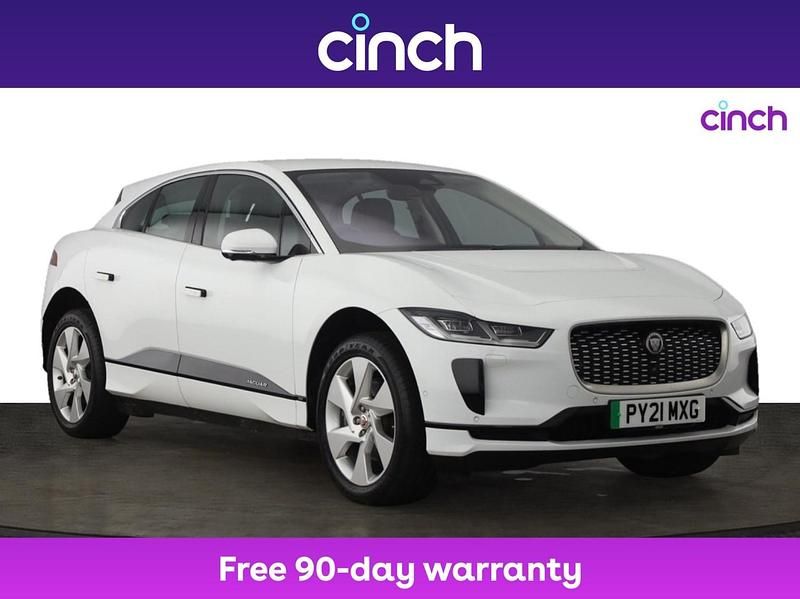 White Used 2021 Jaguar I-Pace SE SUV | £19,399 (Fair price) - Image 1/3
