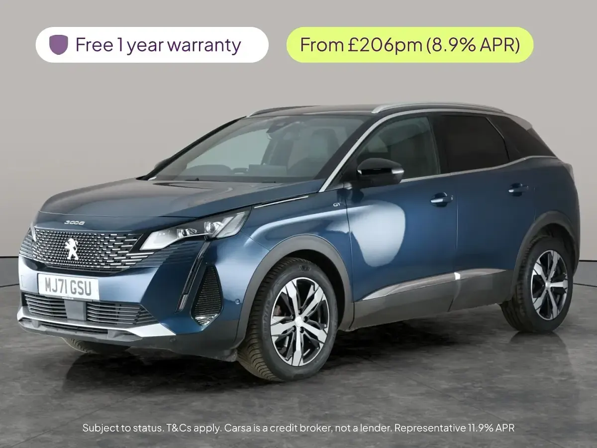 Used Peugeot 3008 GTi 131 HP (96 kW) 2021 SUV