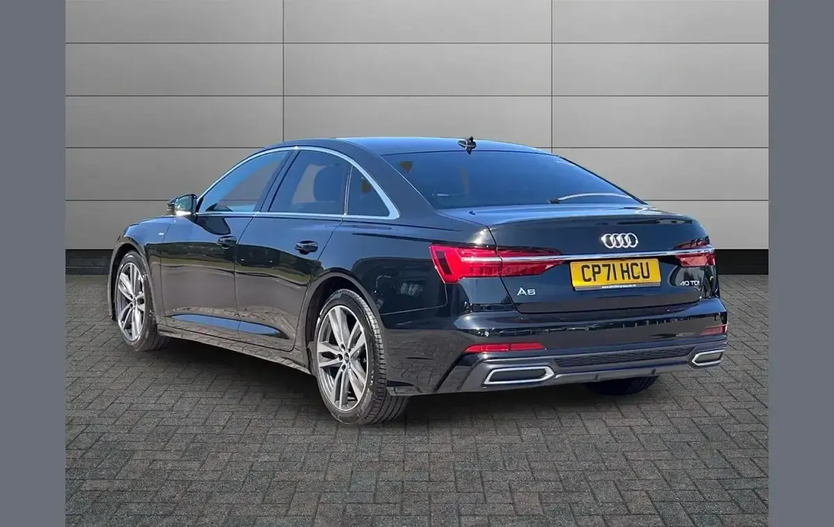 Used Audi A6 S-Line 200 HP (147 kW) 2021 Black Sedan