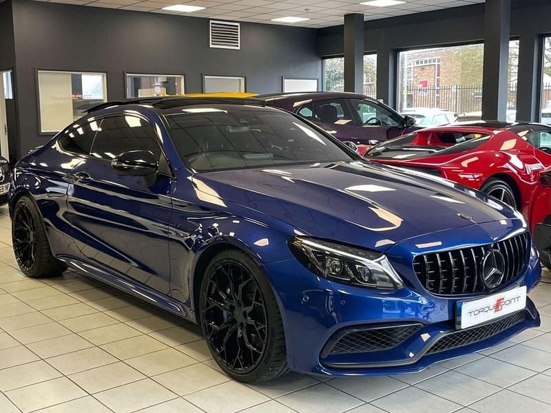 Used Mercedes C63 AMG Premium 2017 Blue Coupe