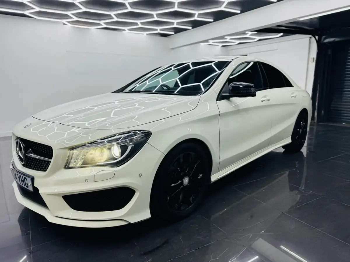 Used Mercedes CLA220 AMG 2014 White Sedan