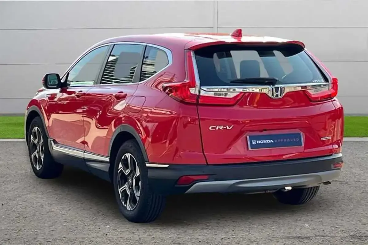 Used Honda CR-V Hybrid 184 HP (135 kW) 2021 Rallye red SUV