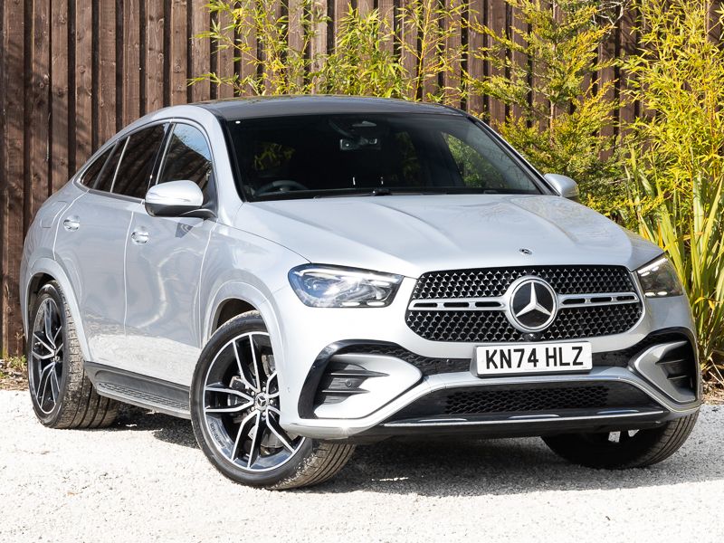 Silver Used 2024 Mercedes GLE450 AMG AMG Line Premium Plus Coupe | £69,998 (Fair price) - Image 1/4
