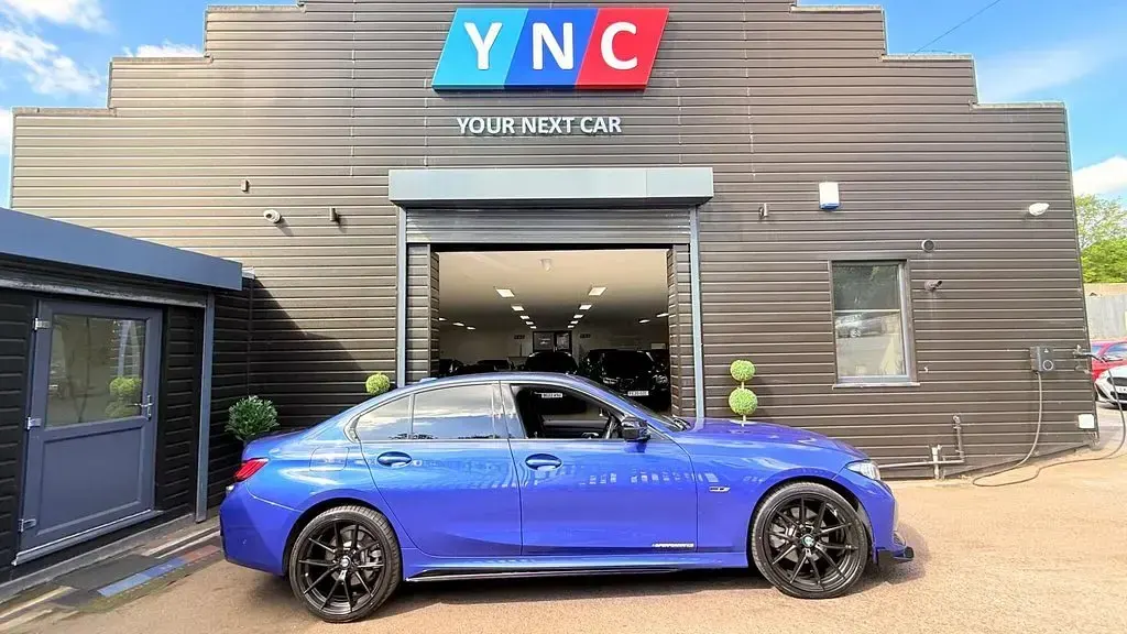 Used BMW 330e M Sport 292 HP (214 kW) 2023 Blue Sedan
