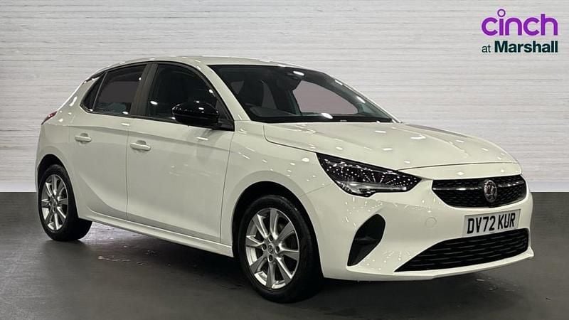 Used Vauxhall Corsa Design Edition 75 HP (55 kW) 2022 White Hatchback