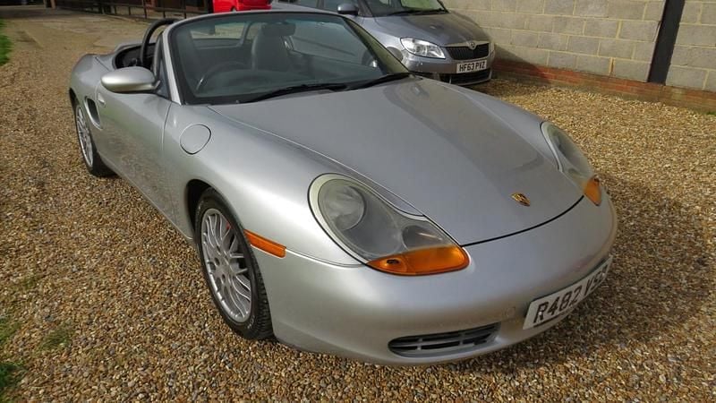 Used Porsche Boxster 1998 Silver Cabriolet
