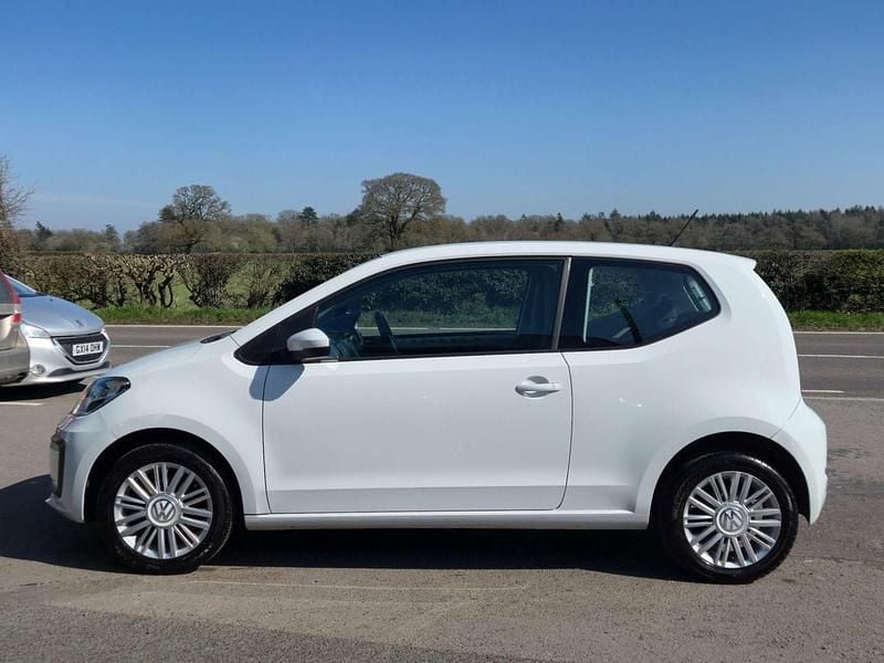 Begagnad VW up! move up! 60 HK (44 kW) 2018 Vit Halvkombi