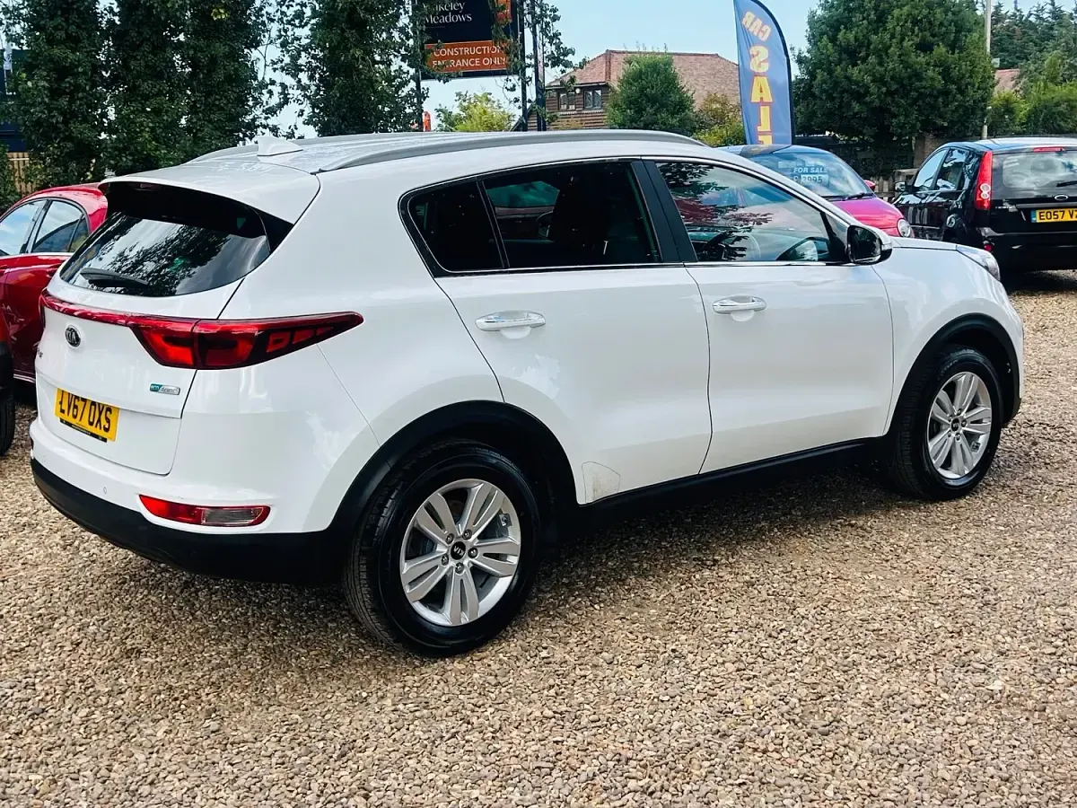 Used Kia Sportage 130 HP (95 kW) 2017 White SUV