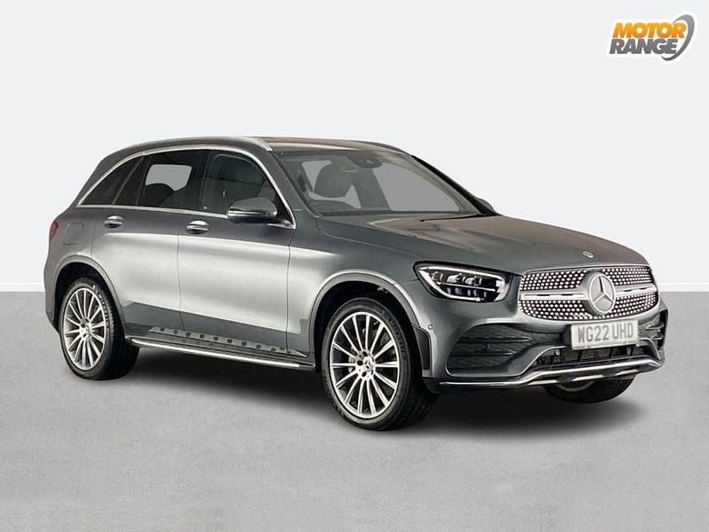 Grey Used 2022 Mercedes GLC300 AMG Line Premium Estate | £31,495 (Fair price) - Image 1/4