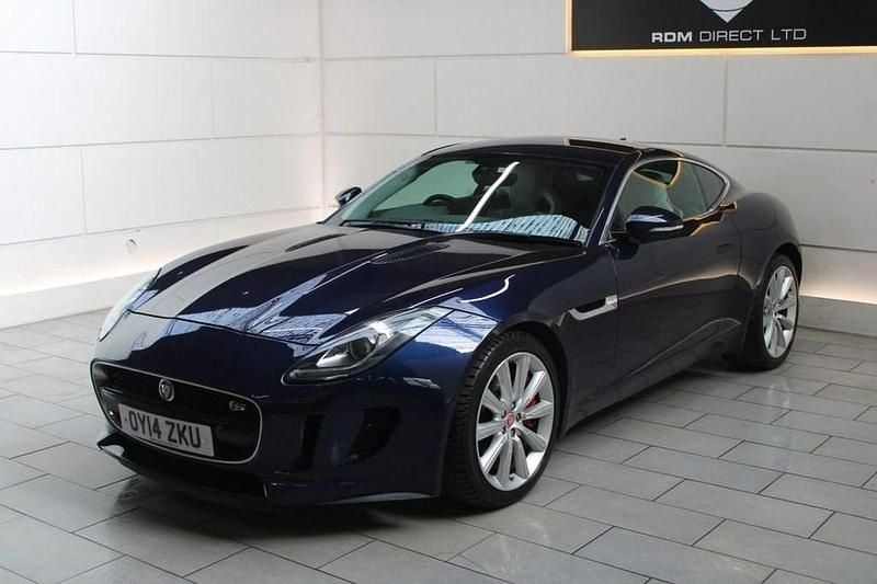 Used Jaguar F-Type S 380 HP (279 kW) 2014 Blue Coupe