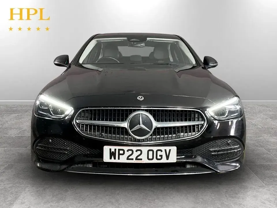 Used Mercedes C220 2022 Black Sedan