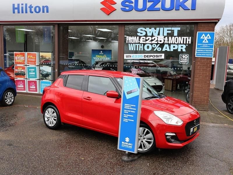 Used Suzuki Swift SZ-T 2017 Red Hatchback