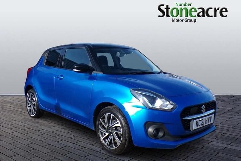 Used Suzuki Swift SZ5 83 HP (61 kW) 2021 Blue Hatchback