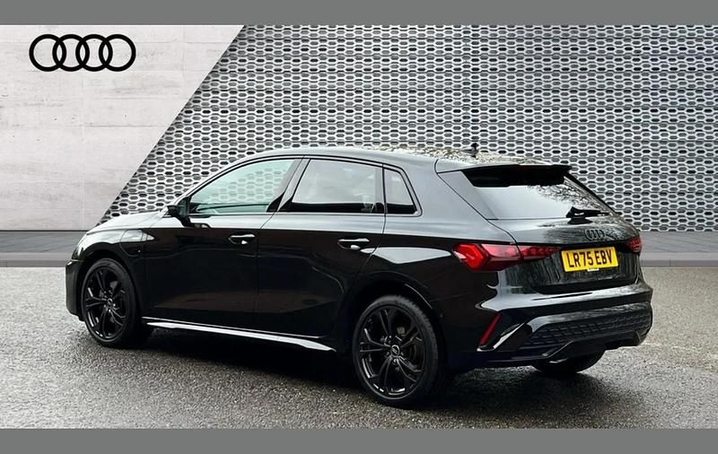 Used Audi A3 e-tron Black Edition 200 HP (147 kW) 2025 Black Hatchback