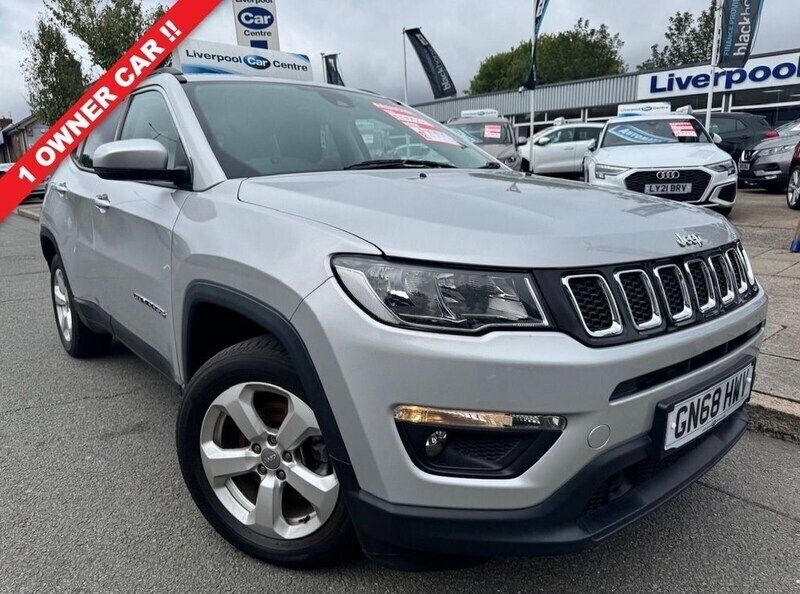Silver Used 2018 Jeep Compass Longitude SUV | £12,995 (Fair price) - Image 1/3